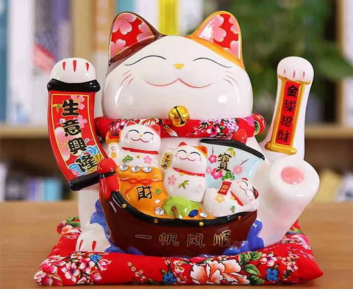 hình ảnh mèo Thần Tài - hình 1