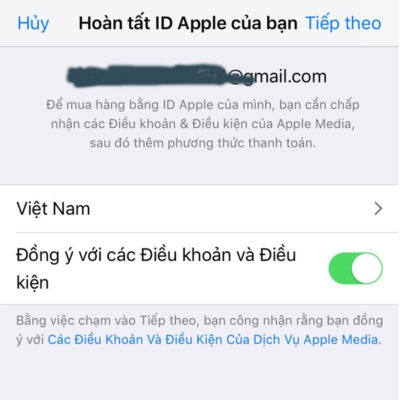 cách đăng nhập iTunes Store trên iPhone