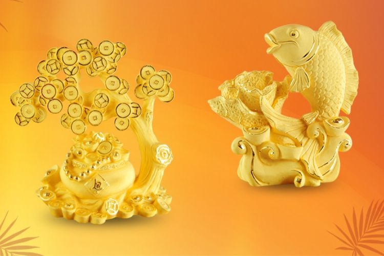Tặng vật phẩm phong thủy ngày Thần Tài 2023