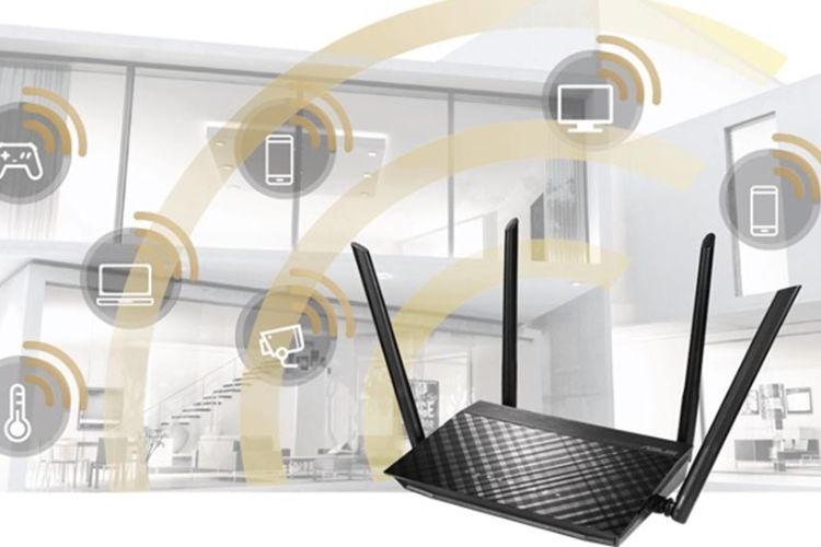 Bộ phát Wi-fi Router chuẩn AC1200 ASUS RT-AC1200 V2