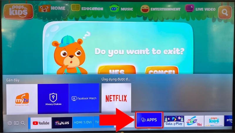 tạo tài khoản Samsung TV