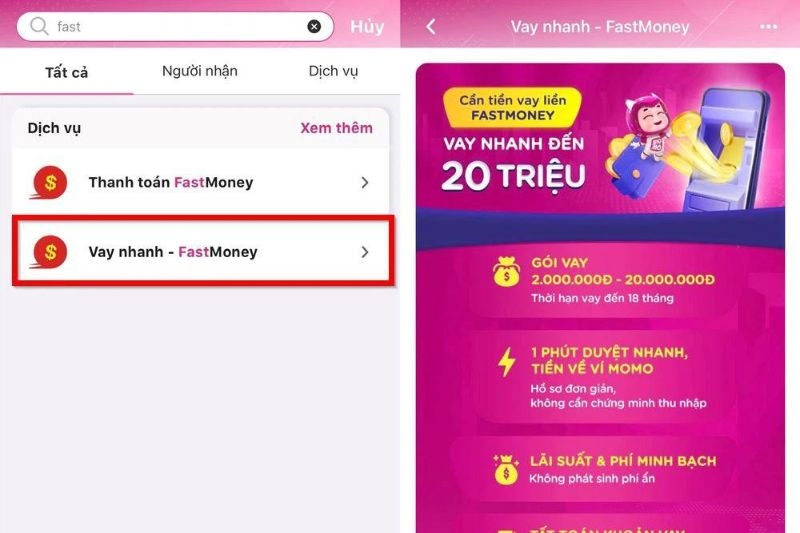 Cách ứng tiền Momo (Ảnh 8)