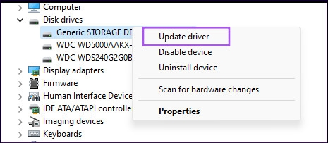 Làm gì khi thẻ SD không hiển thị trên Windows 11 (13)