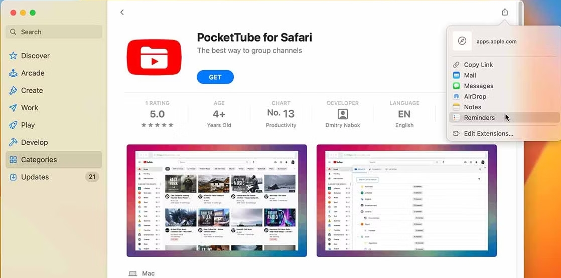 Mẹo tận dụng tối đa Mac App Store bạn đã biết (2)