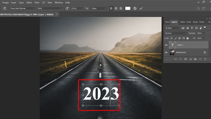 Hướng dẫn thêm văn bản trên bất kỳ bề mặt nào bằng Photoshop