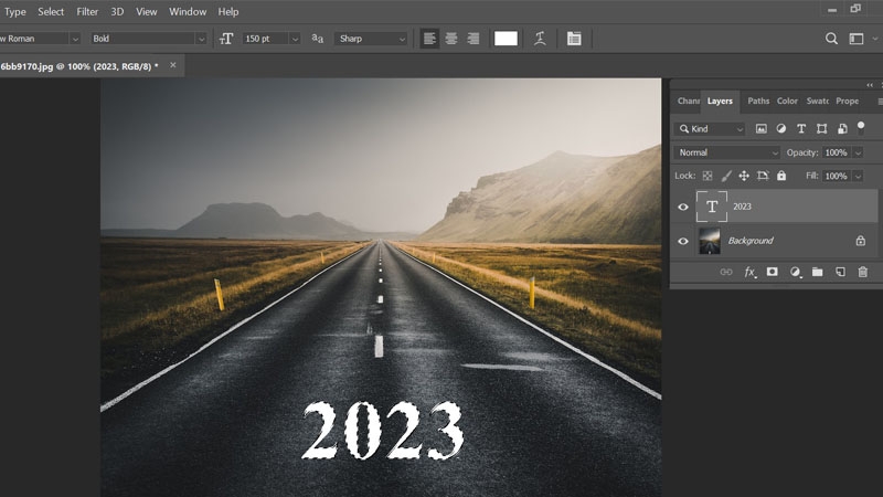 Hướng dẫn thêm văn bản trên bất kỳ bề mặt nào bằng Photoshop