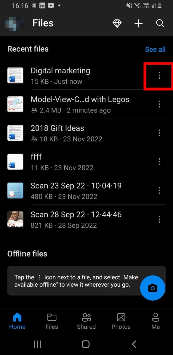 Bật mí 8 công cụ hữu ích tích hợp OneDrive trên Android (3)