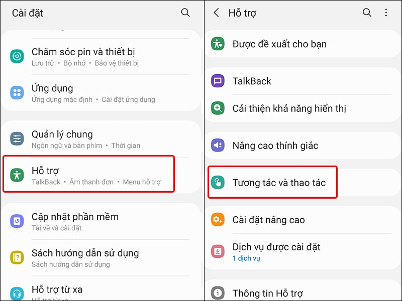 Cách đọc lớn tên người gọi khi có cuộc gọi đến trên điện thoại Samsung