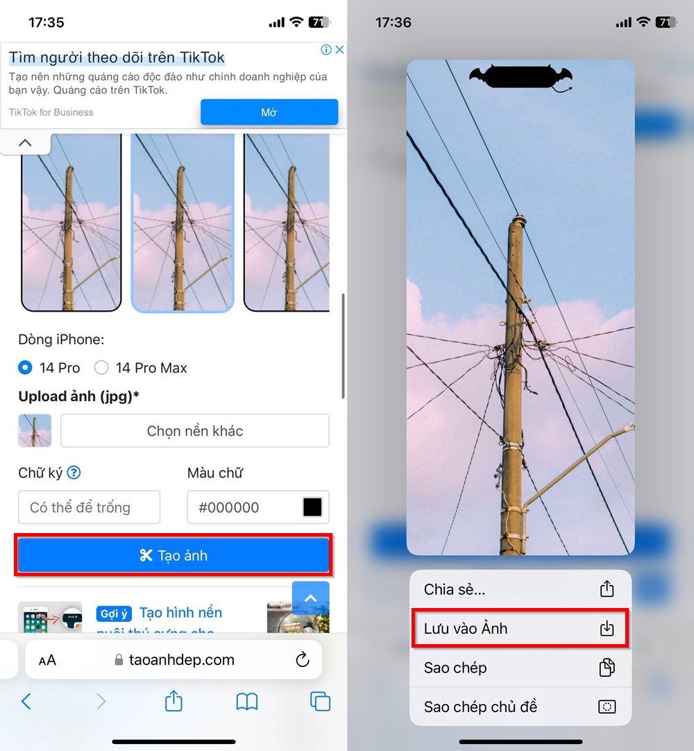 Cách tạo hình nền trang trí Dynamic Island 3