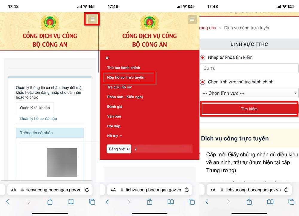 Cách đăng ký xác nhận thông tin cư trú dùng thay sổ hộ khẩu 4