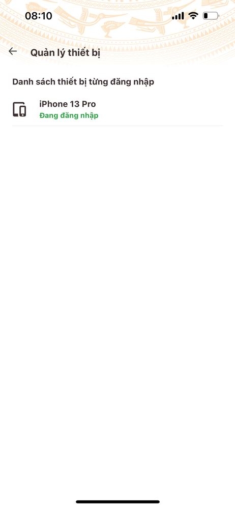 Cách xem lịch sử đăng nhập trên ứng dụng VNeID 3