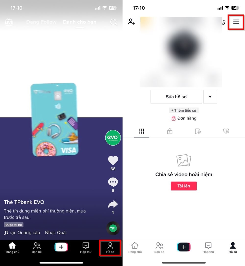 Cách ẩn video bạn đã thả tim trên TikTok 1