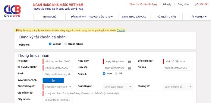 Đăng ký tài khoản
