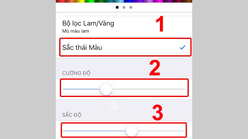 Màn hình điện thoại bị ám vàng (Ảnh 9)