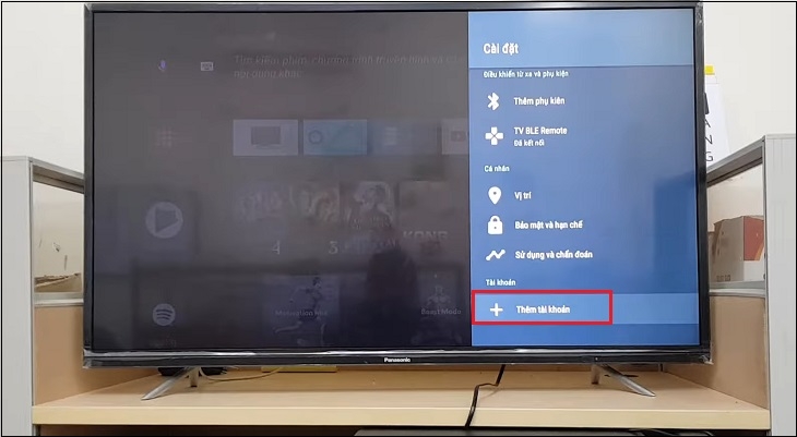 đăng nhập Youtube trên tivi