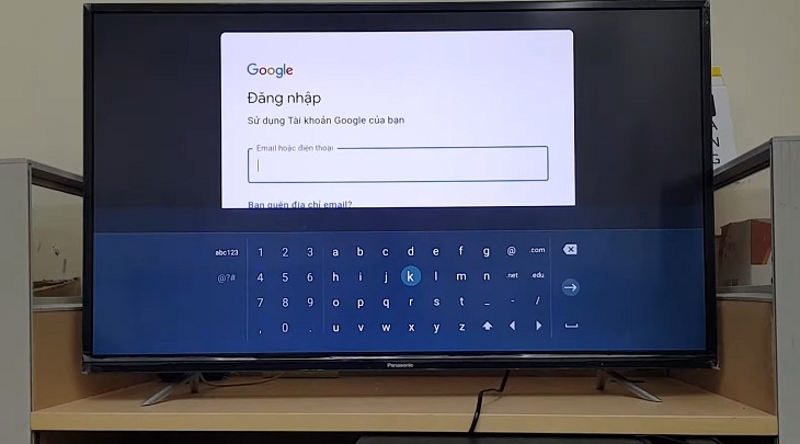 đăng nhập Youtube trên tivi
