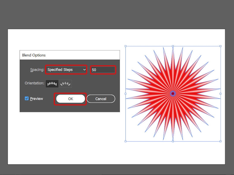 Hướng dẫn tạo bông hoa trong Adobe Illustrator