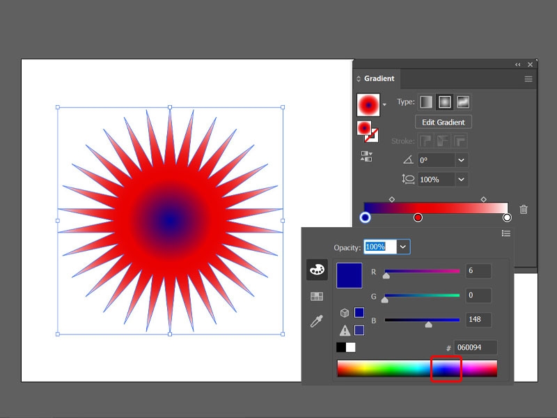Hướng dẫn tạo bông hoa trong Adobe Illustrator