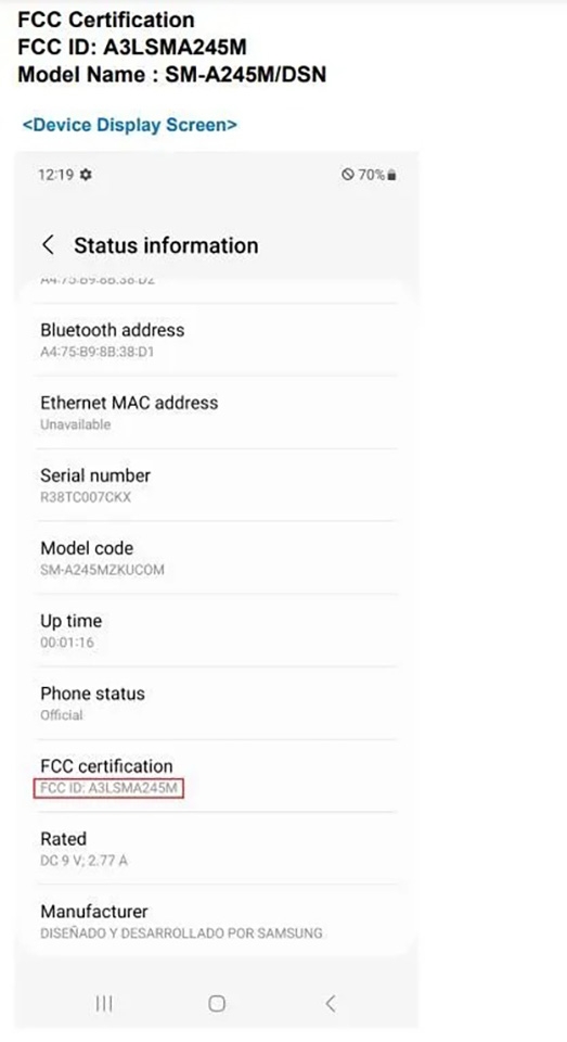 Galaxy A24 đạt chứng nhận FCC (ảnh 4)