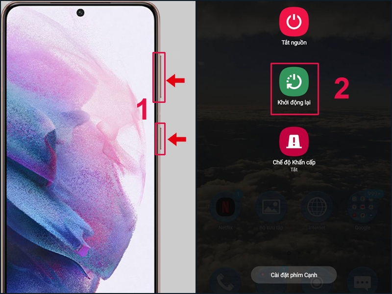 Màn hình Samsung bị ám xanh (Ảnh 2)