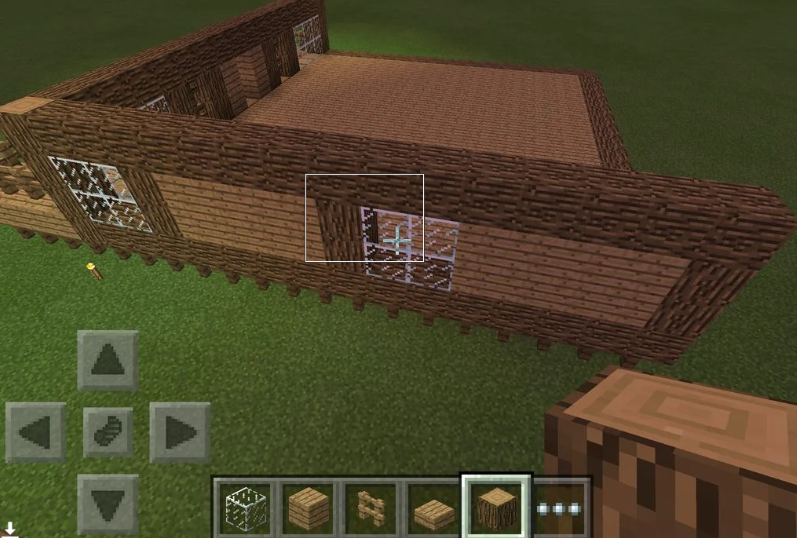 Xây dựng tường nhà Minecraft
