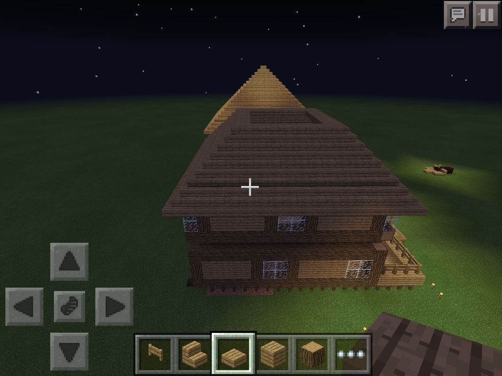 Xây dựng mái nhà Minecraft
