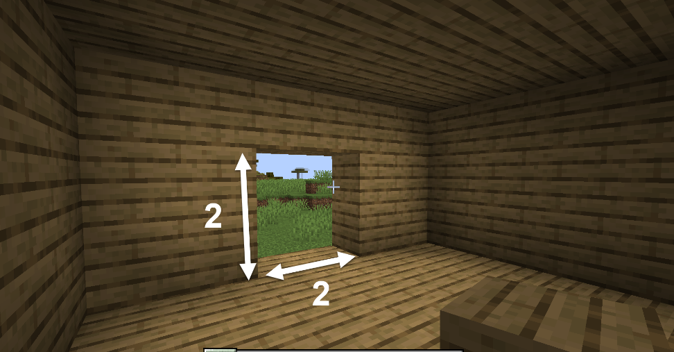 Thêm cửa nhà Minecraft