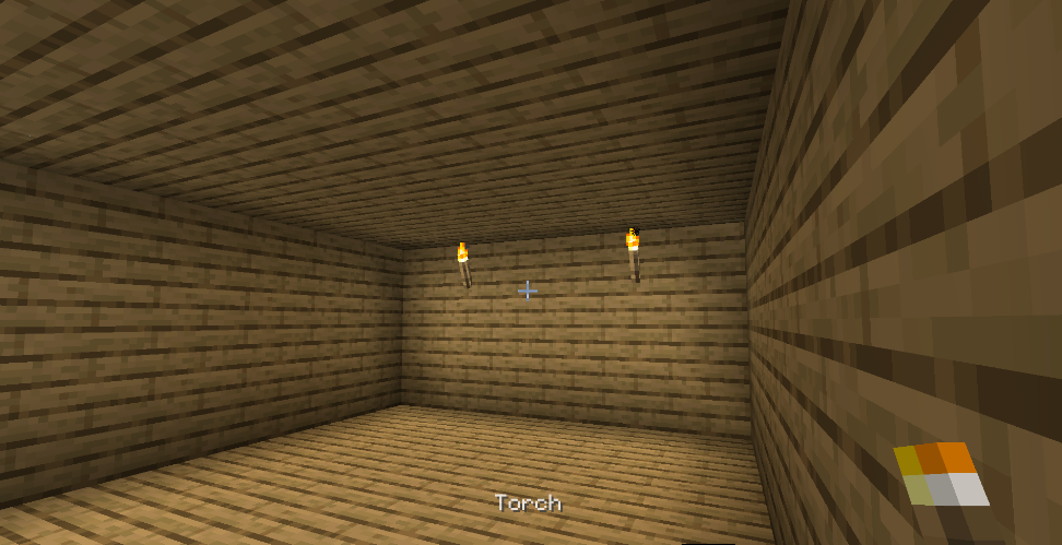 Thêm ánh sáng nhà Minecraft