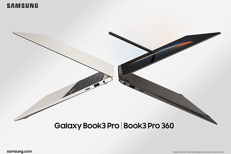Samsung Galaxy Book3 series ra mắt