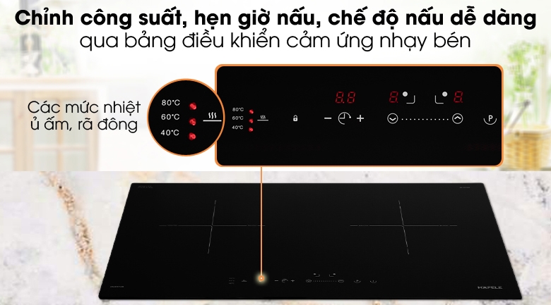 các tiện ích có trên bếp từ - ảnh 1