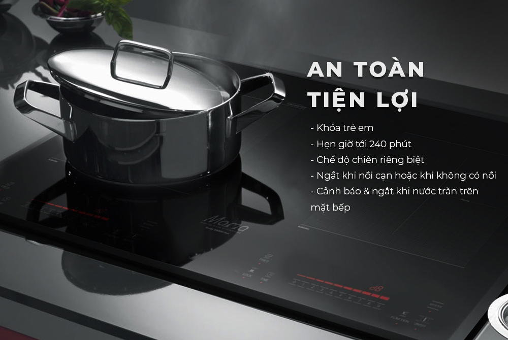 các tiện ích có trên bếp từ - ảnh 3