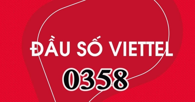 Mua sim đầu số 0358 giá rẻ, giá tốt