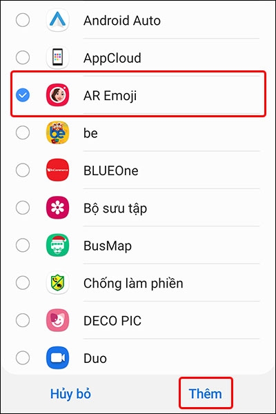 Cách thêm ứng dụng vào chế độ nghỉ sâu trên điện thoại Samsung