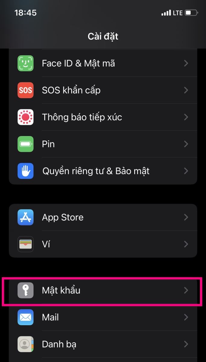 Bật mí cách xem mật khẩu đã lưu trên iPhone (1)