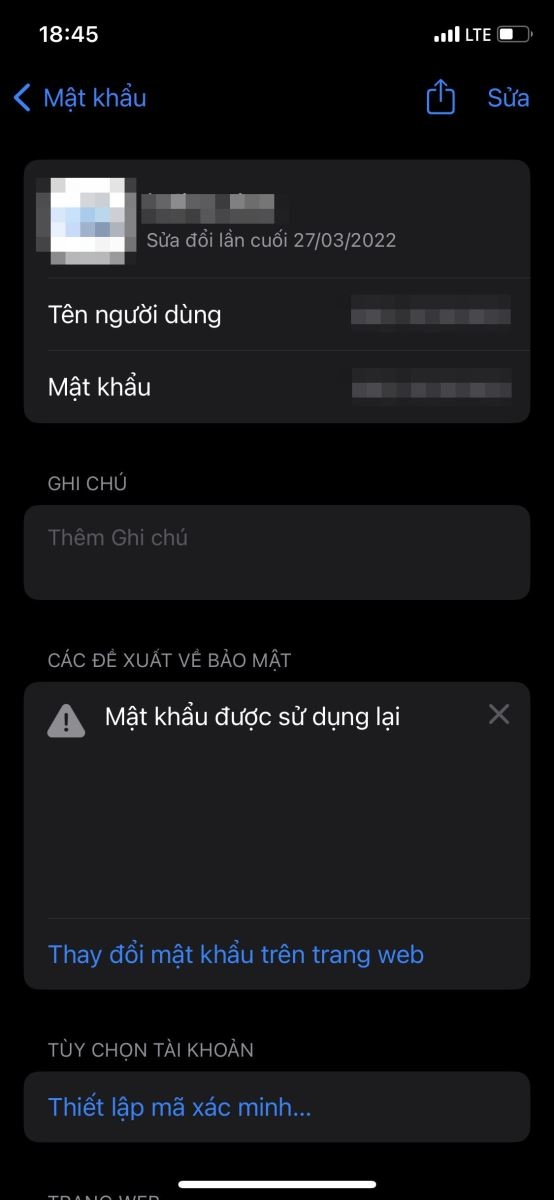 Bật mí cách xem mật khẩu đã lưu trên iPhone (4)