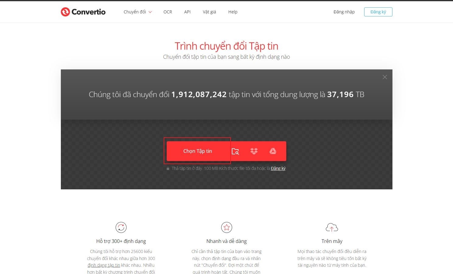 Chuyển đổi file AVI sang các định dạng khác - Bước 1