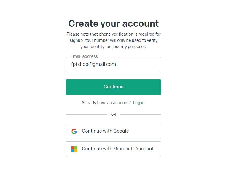 Cách đăng ký tài khoản ChatGPT tại Việt Nam 11