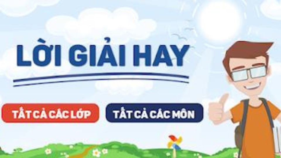Lời giải hay