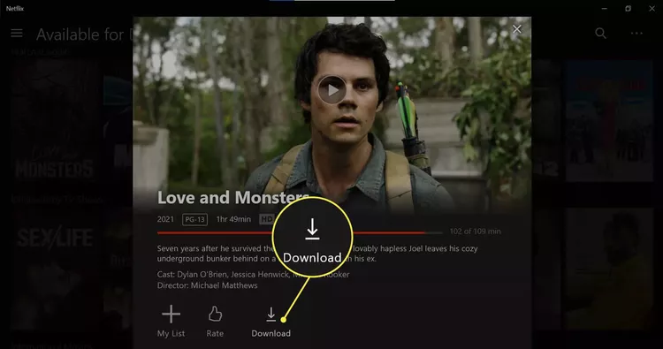 Cách tải phim trên Netflix về máy tính