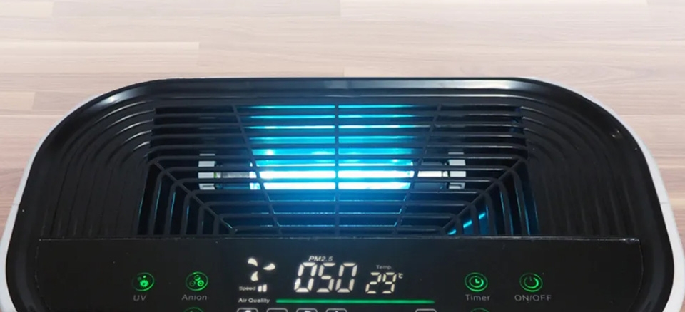 Đèn UV trong máy lọc không khí - Ảnh 01