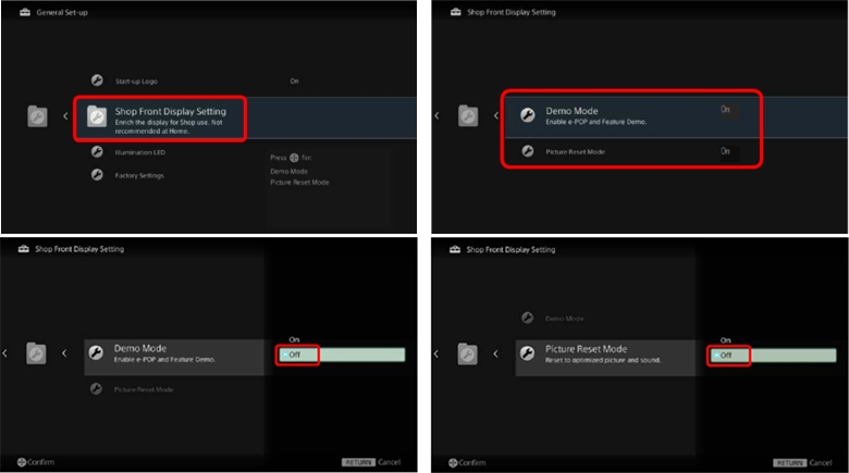 chuyển qua ᴄhế độ Off