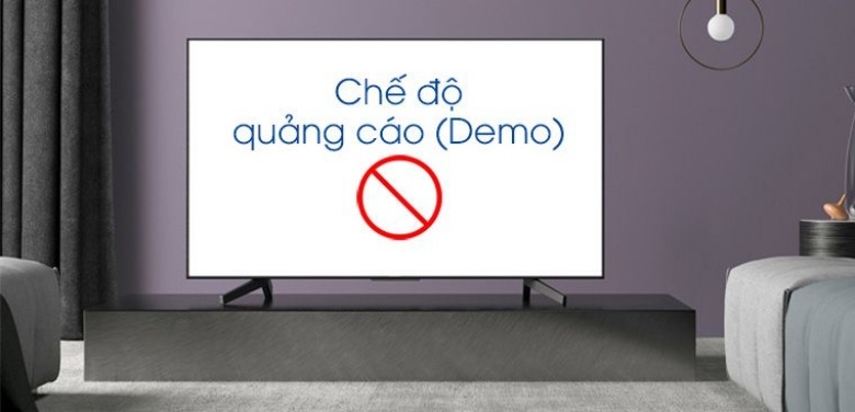 Chế độ Demo trên tivi Sony là gì?