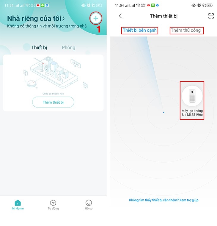 Kết nối, sử dụng Máy lọc không khí Xiaomi Mi Air Purifier 3C 6