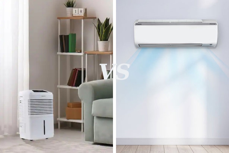 So sánh máy hút ẩm và điều hòa không khí