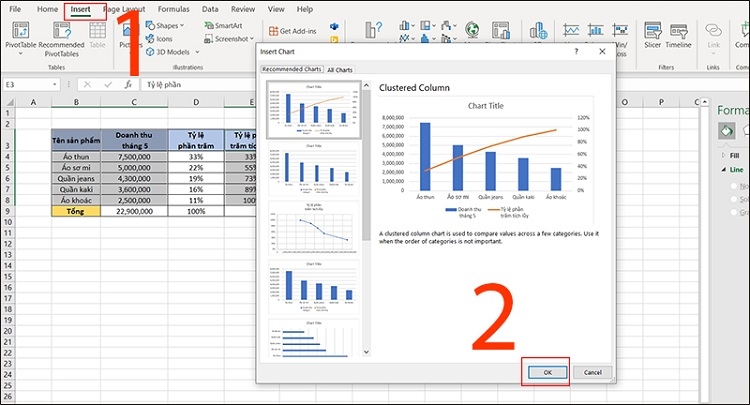 Biểu đồ Pareto là gì? Phân tích về ý nghĩa và cách vẽ biểu đồ đơn giản