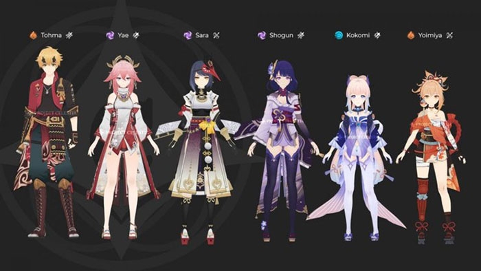 Mẹo hay xây dựng đội hình Genshin Impact cực chuẩn