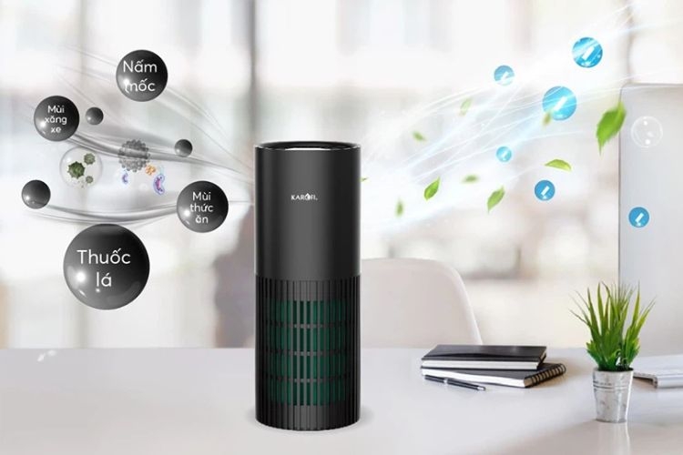 Máy lọc không khí mini Karofi KAP-C123