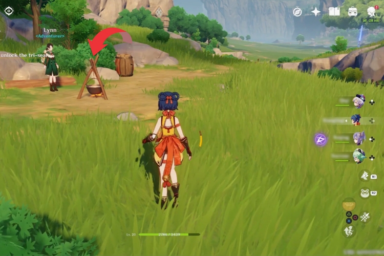 Tổng hợp nhanh 4 bước gia công thực phẩm Genshin Impact