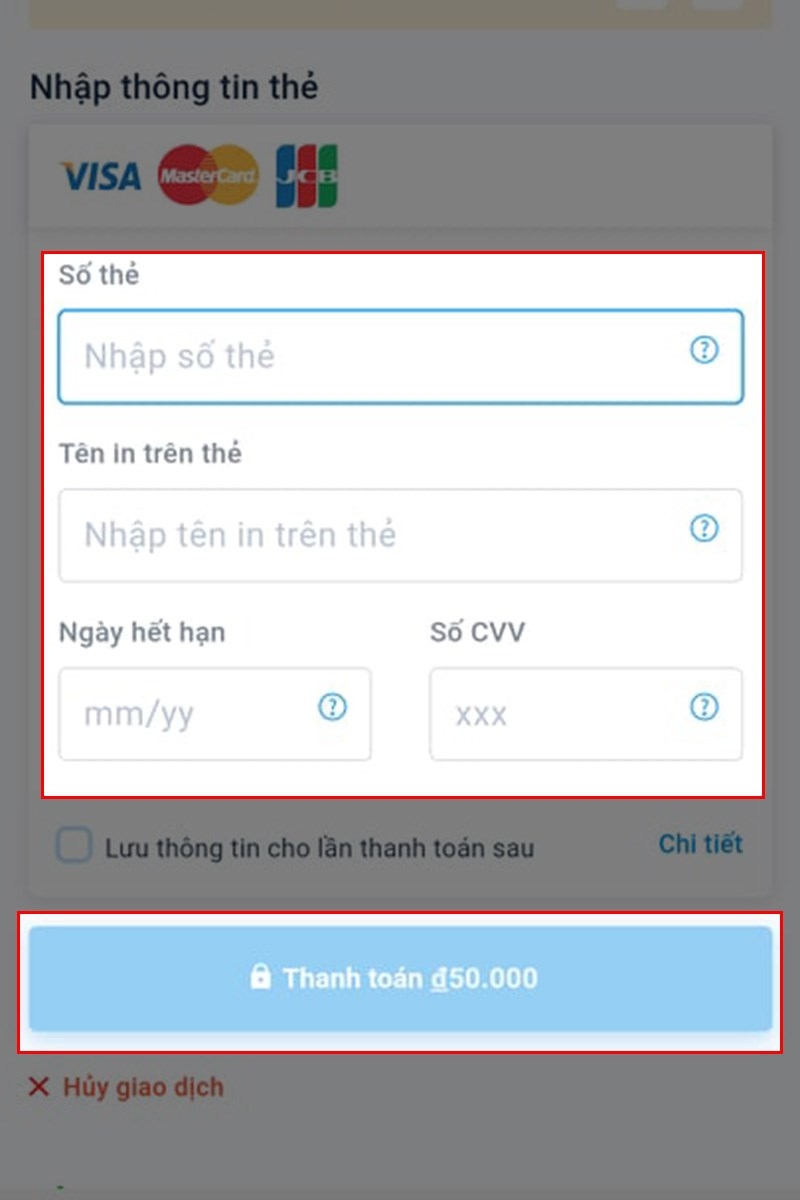 Nạp chi phí Valorant bởi vì Credit Card (Ảnh 3)