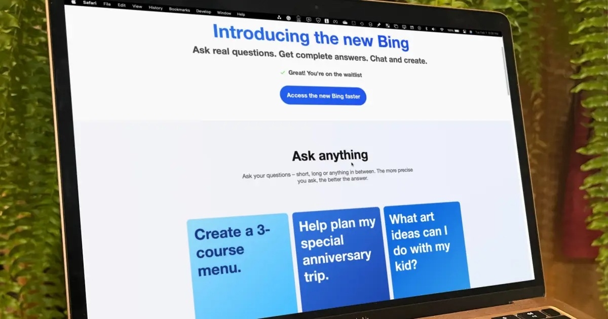 Cách đăng ký trải nghiệm sớm ChatGPT trên Bing - Ảnh 1